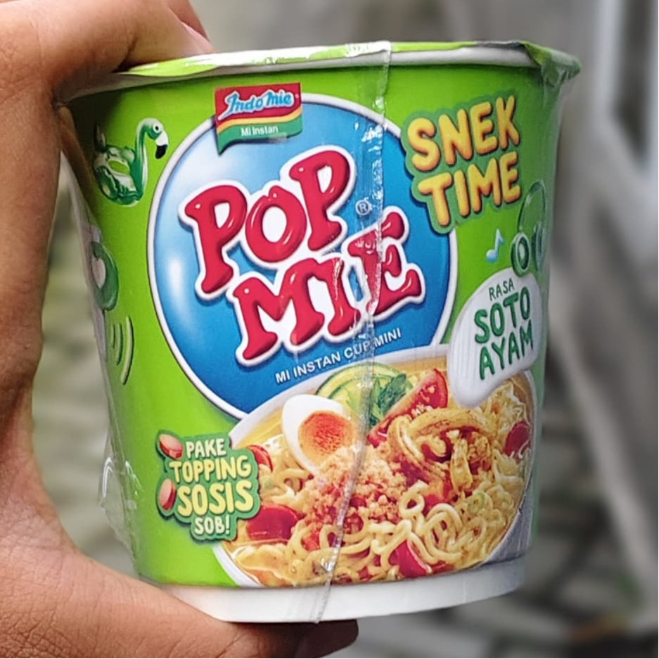 

Pop Mie Snek Time Rasa Soto Ayam - Mini Cup 77gr