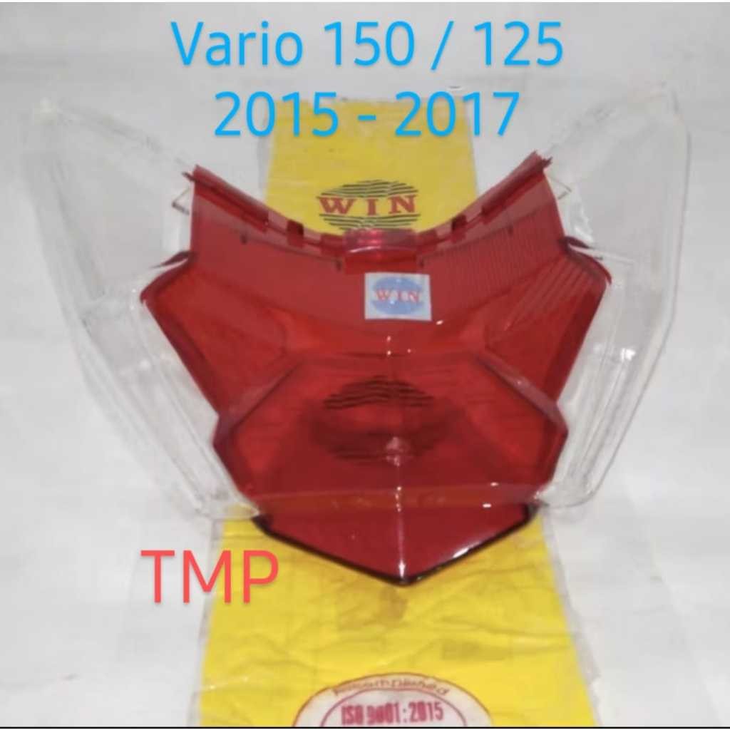 Kaca Lampu Sen Belakang + Kaca Lampu Stop / Mica Sen RR + Stop Vario 150 / 125 / 2015 s/d 2017 / WIN