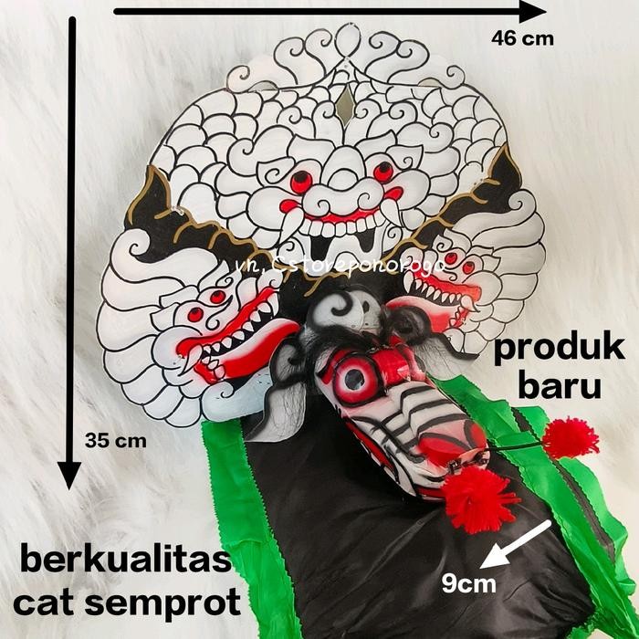 

* BARONGAN KAYU MURAH / BARONGAN ANAK MURAH / BARONGAN KAYU DAN TALANG / GANONGAN / REOG / WAROK - ukuran 1 *