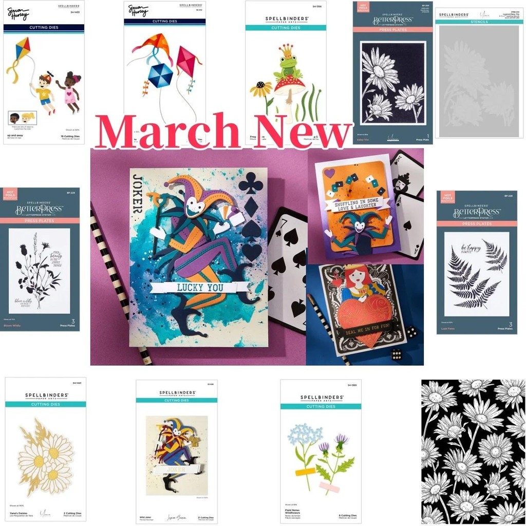 

Flowers Froggy Kite Sentiments Cutting Dies Press Plate Stamps Stencil DIY Scrapbook Craft Decoration Embossing 2025 Spring New