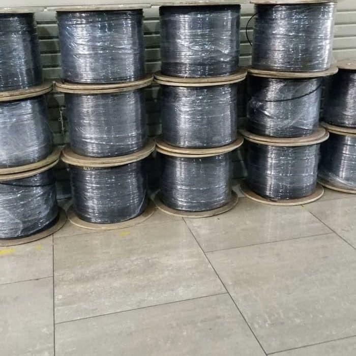 Litech Drop Wire 2 Core FO SM G657A1 LSZH Indoor Tanpa Sling @2000m