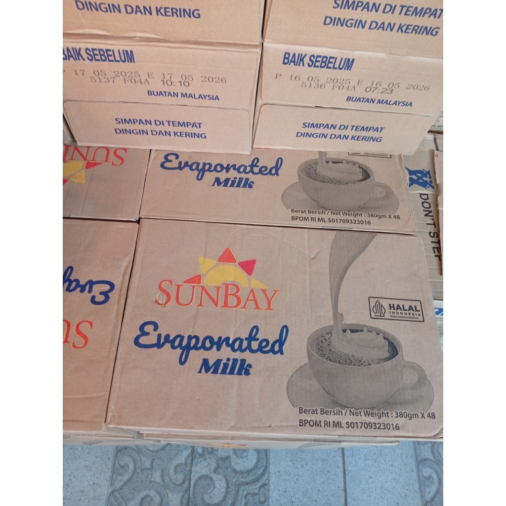 

evaporasi sunbay per 1 dus/ 24 kaleng khusus grab gosend!