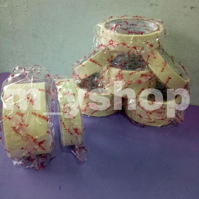 

Lakban Kertas Masking Tape 1 Inch 1in 1 in( 2.5cm) Lakban kertas lakban kertas lakban kertas 2in lakban penutup area cat