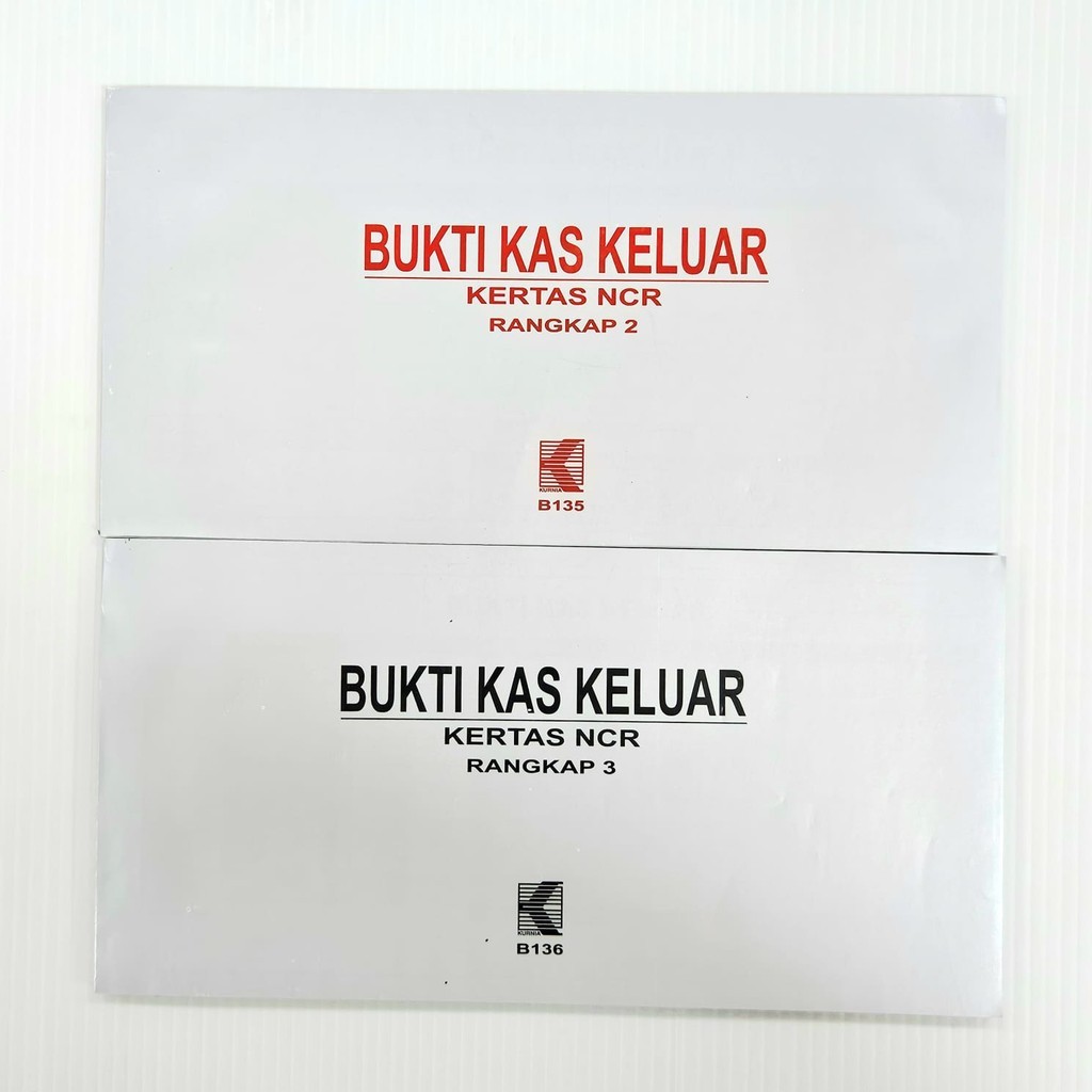 

KURNIA BUKTI KAS KELUAR 1/3 FOLIO 3 RANGKAP