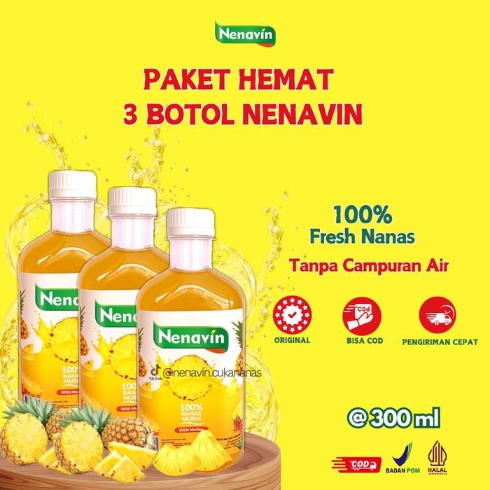 

Promo Nenavin Cuka Nanas With Mother Kaya Manfaat Lebih Hemat 3 Botol