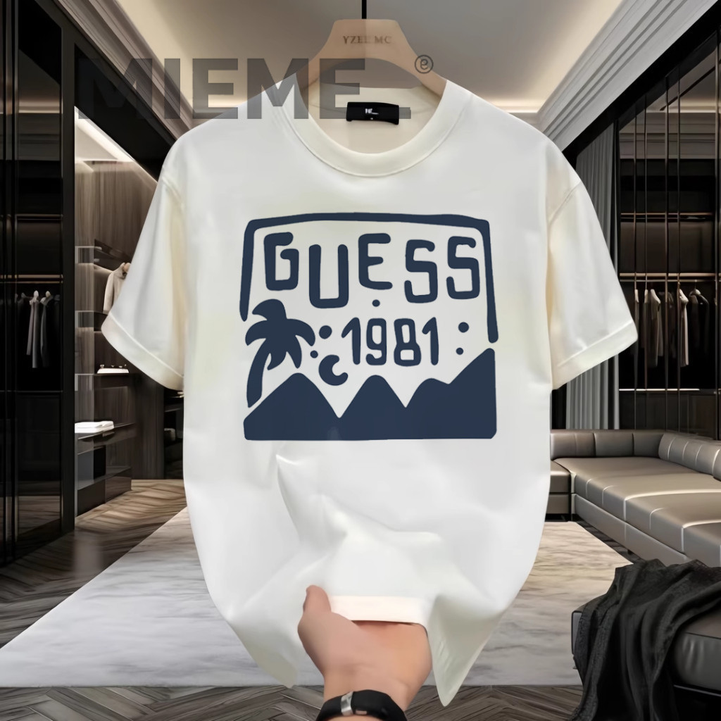 COD (Dikirim dalam 24 jam)MIEMIE.  Debut Classic  T-shirt American Trendy Brand Fashion All-match Gu