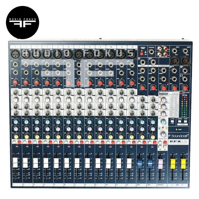 MIXER SOUNDCRAFT EFX12 ORIGINAL RESMI