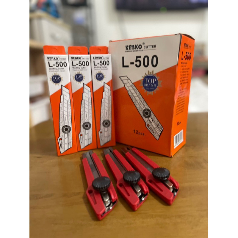 

Cutter Kenko L-500 & Refill Cutter Kecil/Besar Kenko Termurah