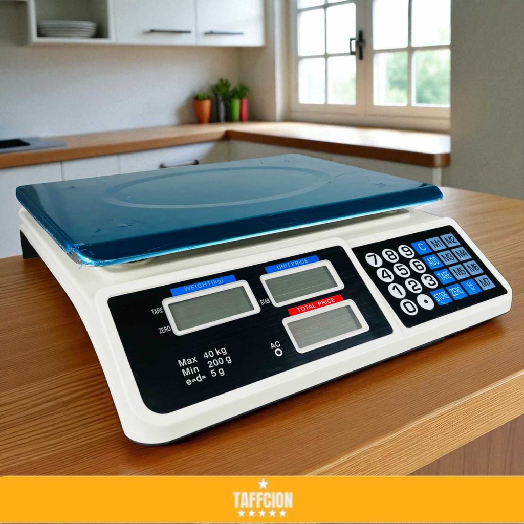 Protopic Timbangan Digital Buah Makanan Commercial Retail Scale 40kg - PT95