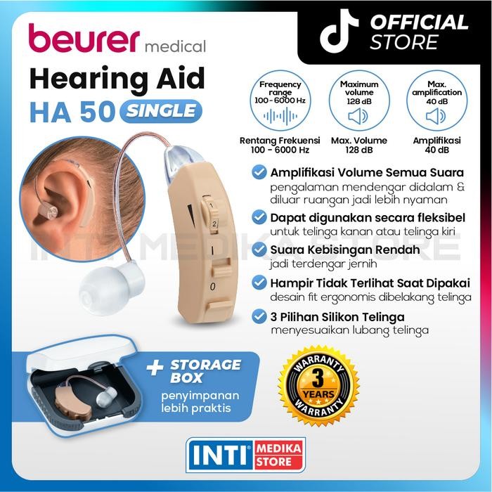 BEURER - Hearing Aid HA 50 | Alat Bantu Dengar Beurer - HA 50