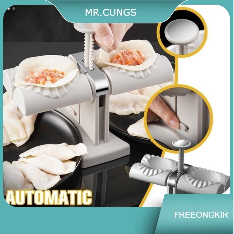 Press Dumpling Mould Maker Cetakan Pangsit Pastel Otomatis