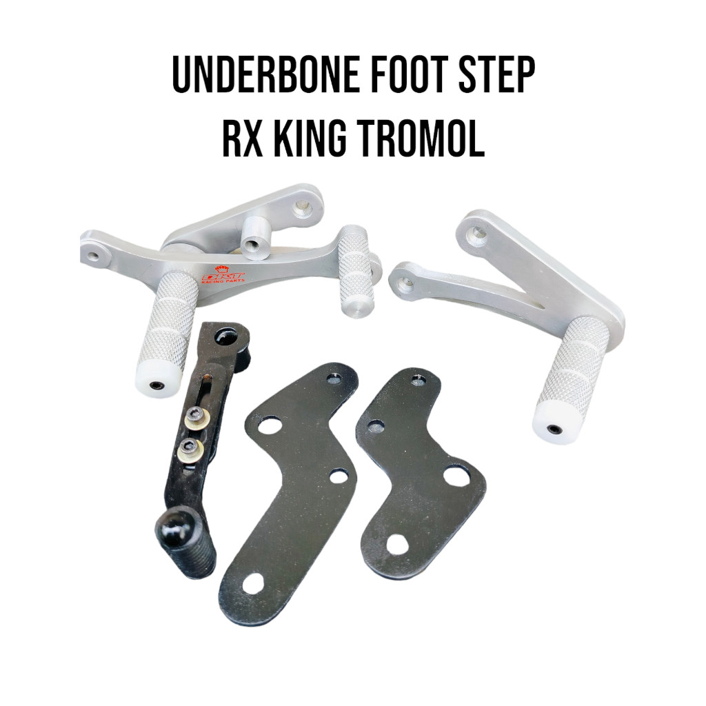 Foostep Underbone DKT Racing Performa Yamaha RX KING High Best Qualty Operan Gigi Rem Double Disck &