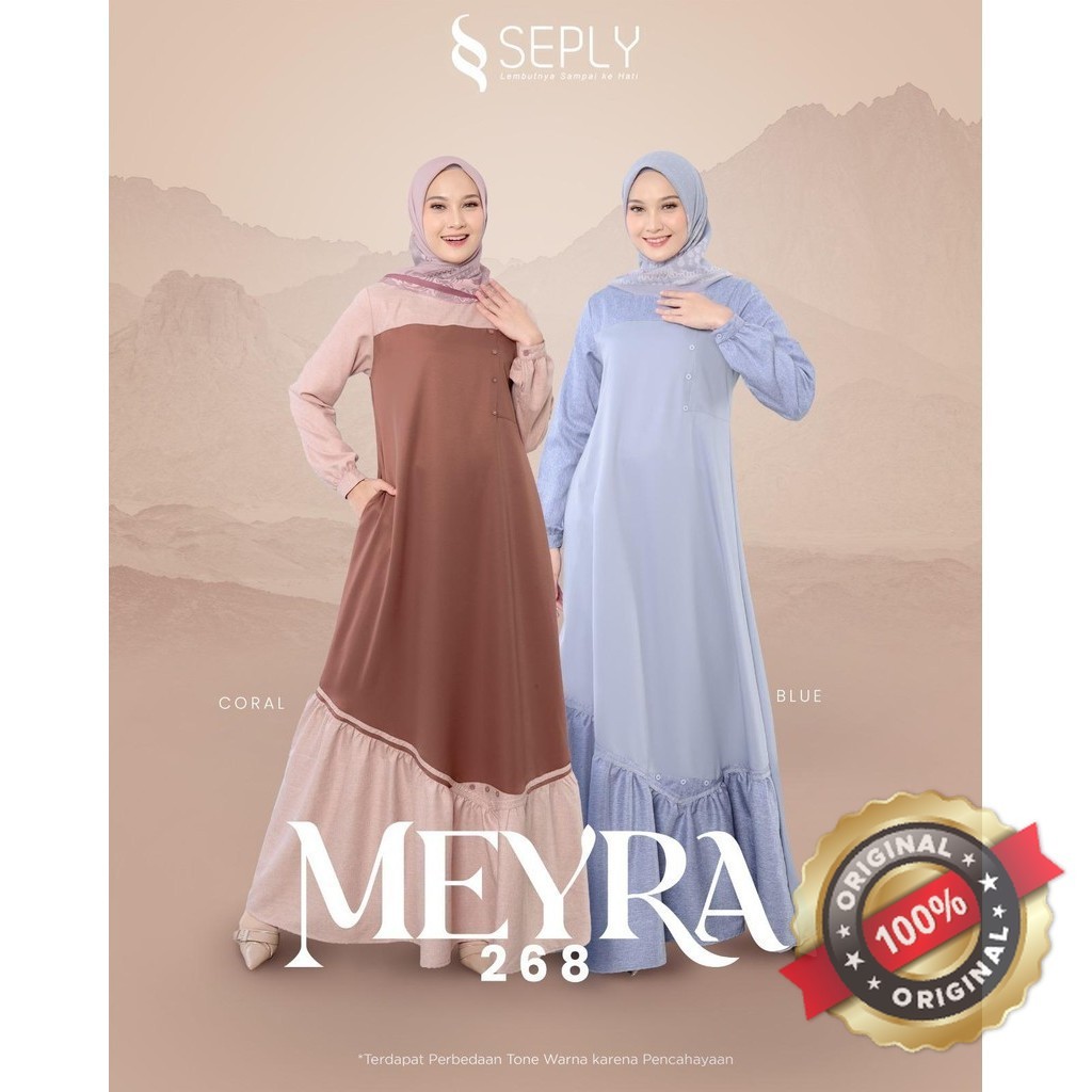 Seply Gamis Daily Meyra 268 Dress Gamis