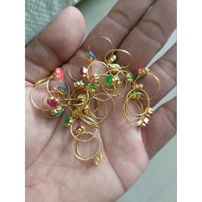 Mainan Cincin Mas Imitasi Anak 2-10 Tahun