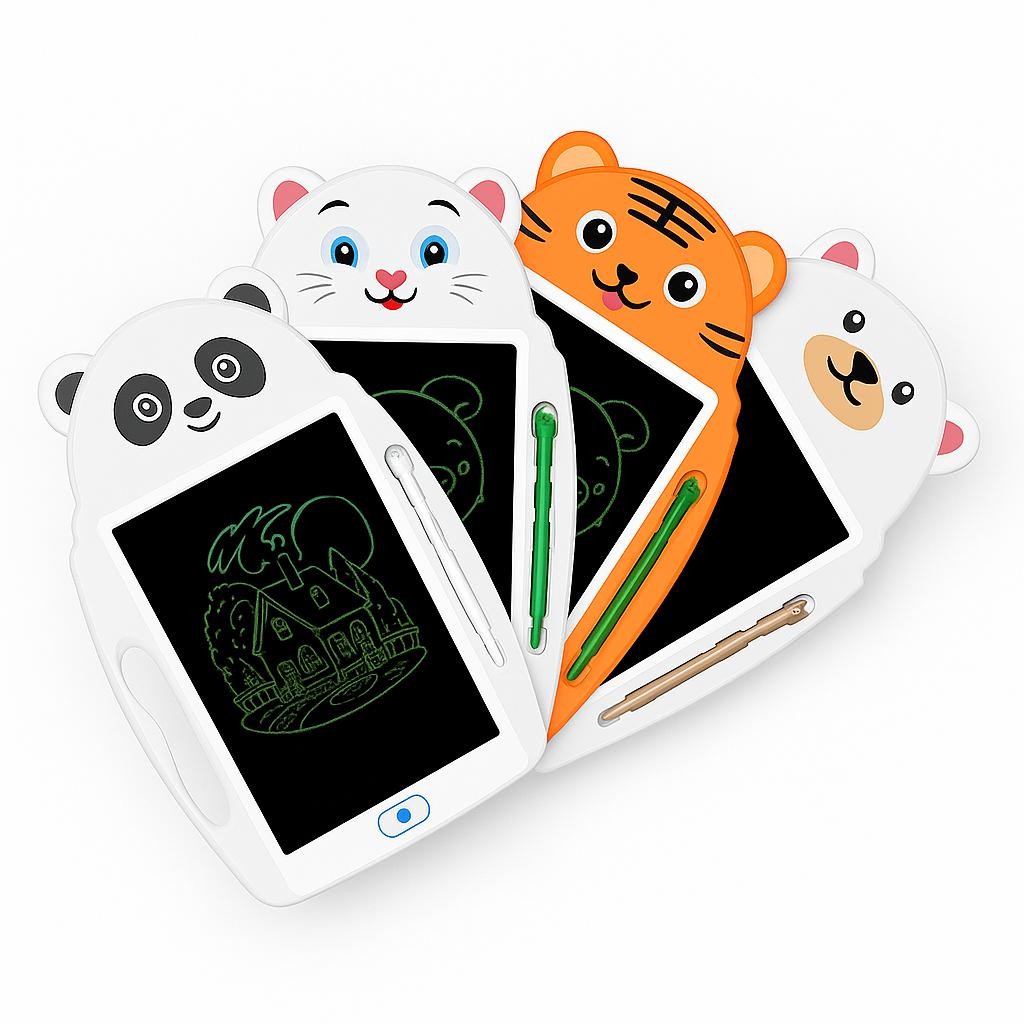 LCD ( KARAKTER ) papan tulis 11 INC Animasi Mainan Tablet Anak Terbaru Viral Edukasi