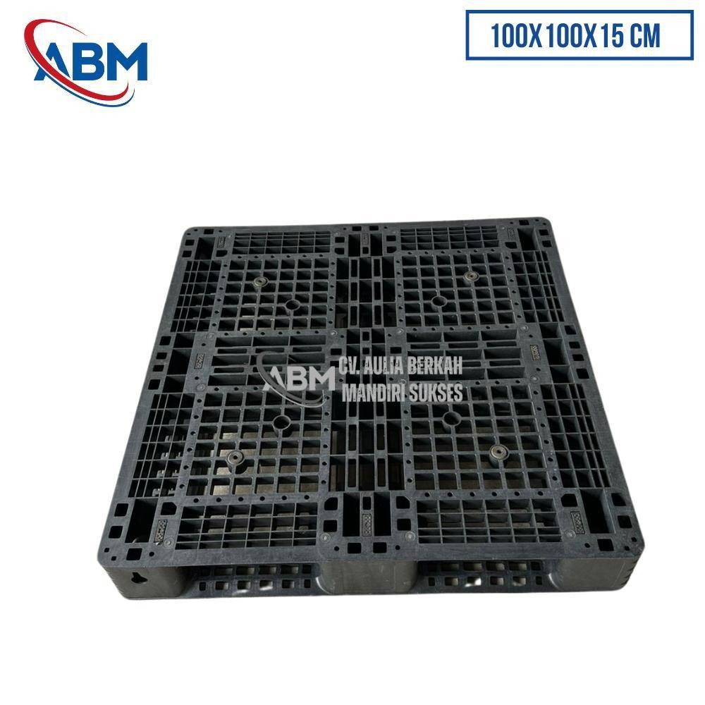 

Pallet Plastik Ukuran 100x100x14 cm - ABMAS42 - Hitam