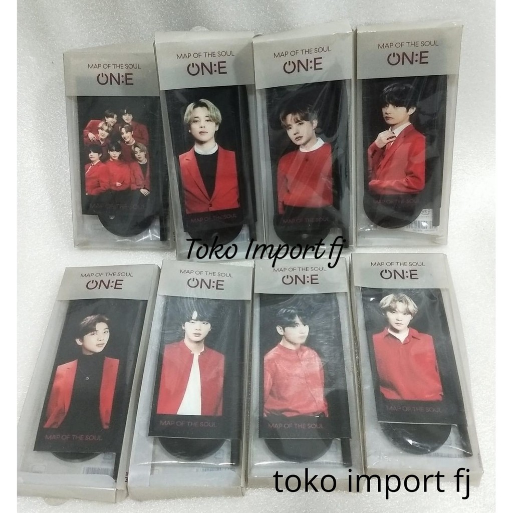 BTS MAP OF THE SOUL ON:E MINI FLAG GRUP - Bendera Mini BTS - Merchandise BTS Mini Flag