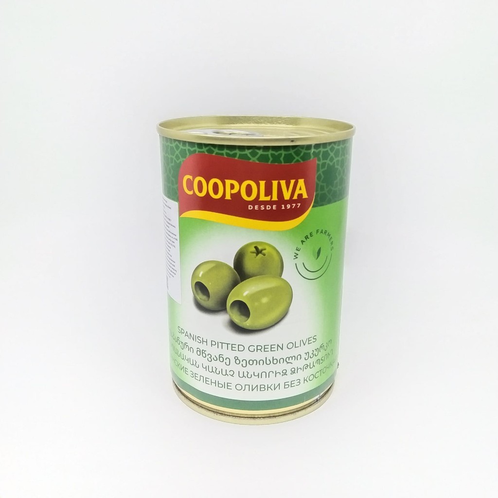 

COOPOLIVA PITTED GREEN OLIVED 425ML INDO