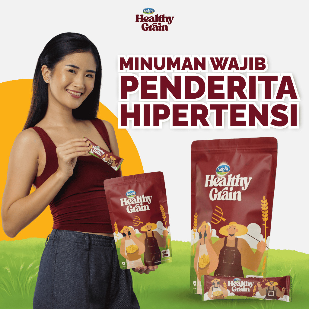 

Healthy Grain Multigrain Untuk Mengontrol Tekanan Darah & Menurunkan Hipertensi