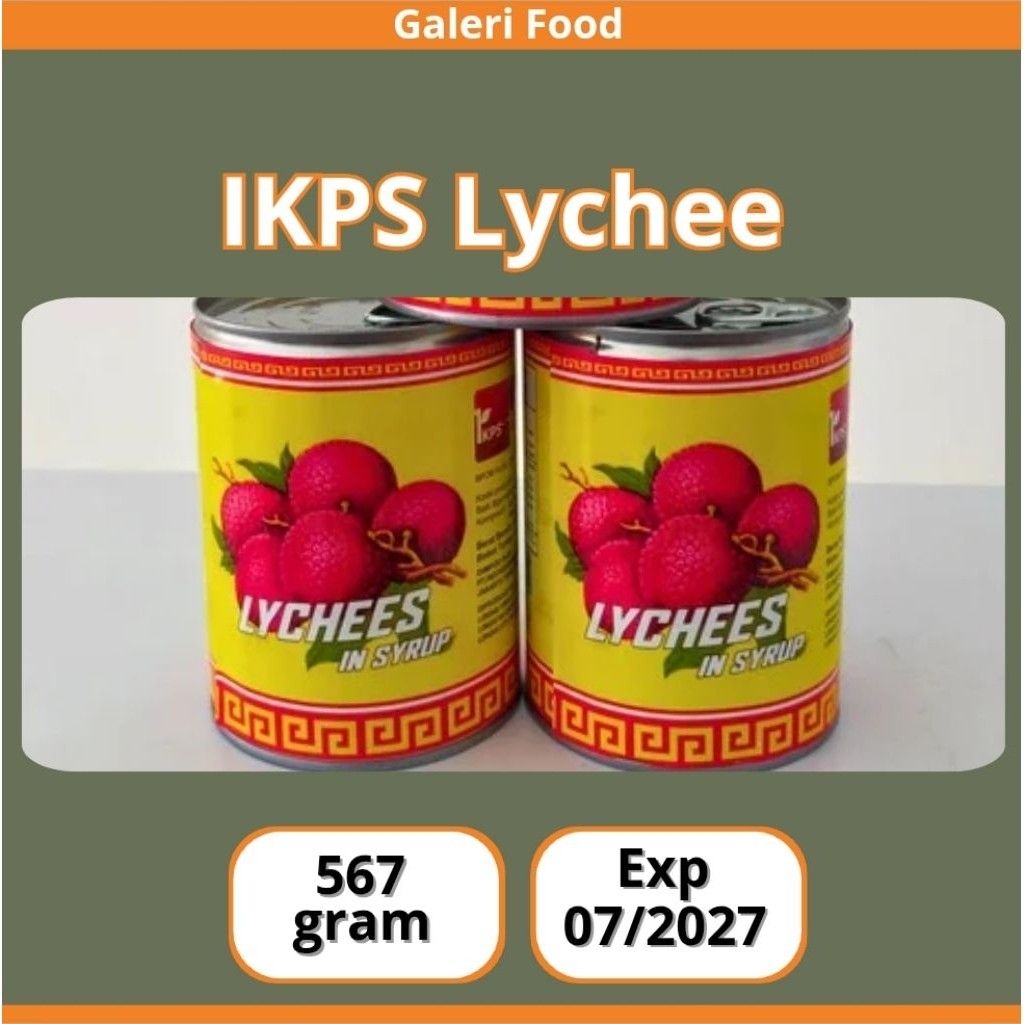 

IKPS Lychee/Leci 567gr