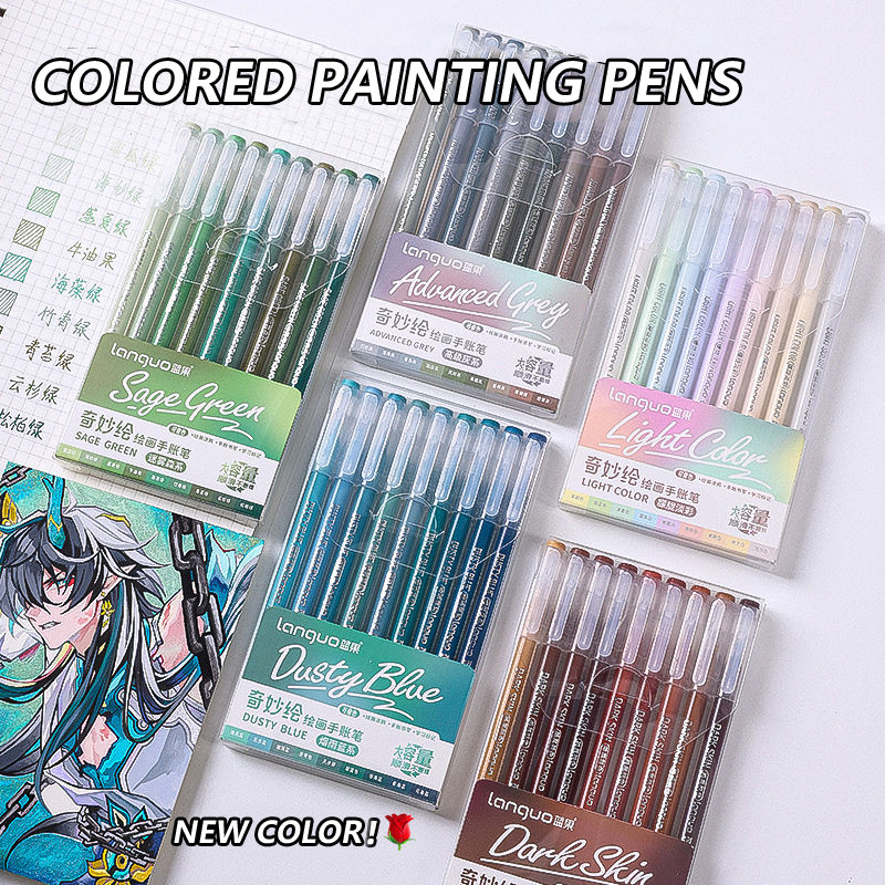 

9/45/72/99 Colors/Set Multi-Color Neutral Gel Pen 0.5mm Colored Handbook Pens Student Writing Painting Drawing Art Stationery