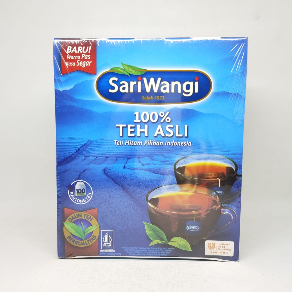 

SARIWANGI TEH ASLI 100 BAG