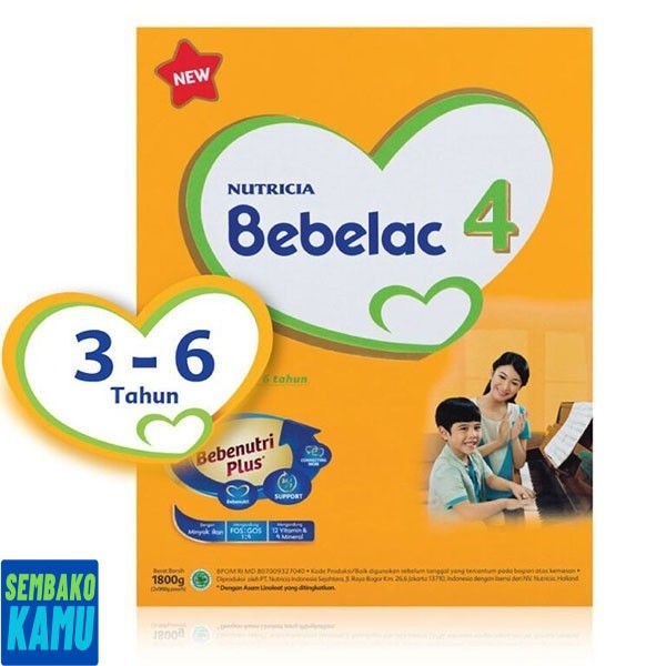 

Bebelac 4 Vanilla Hiqeq 1800 gr - Susu