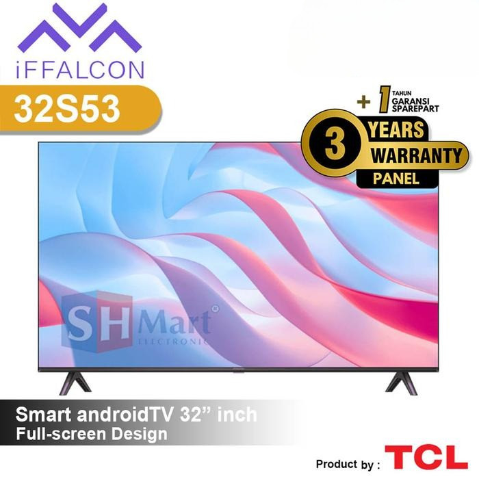 TCL iFFALCON 32S53 Smart Android TV 32 Inch Dolby Audio Digital TV