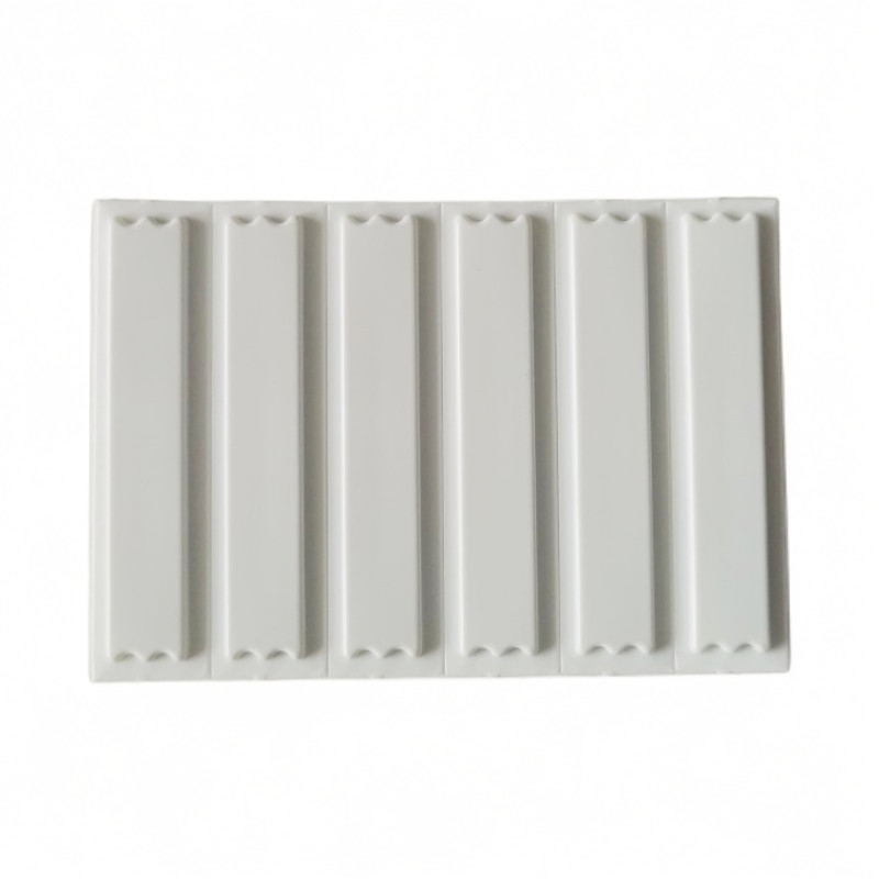 

2500 Pieces Supermarket Soft Label Security EAS 58khz AM Sticker Label for Cosmetics Antitheft White