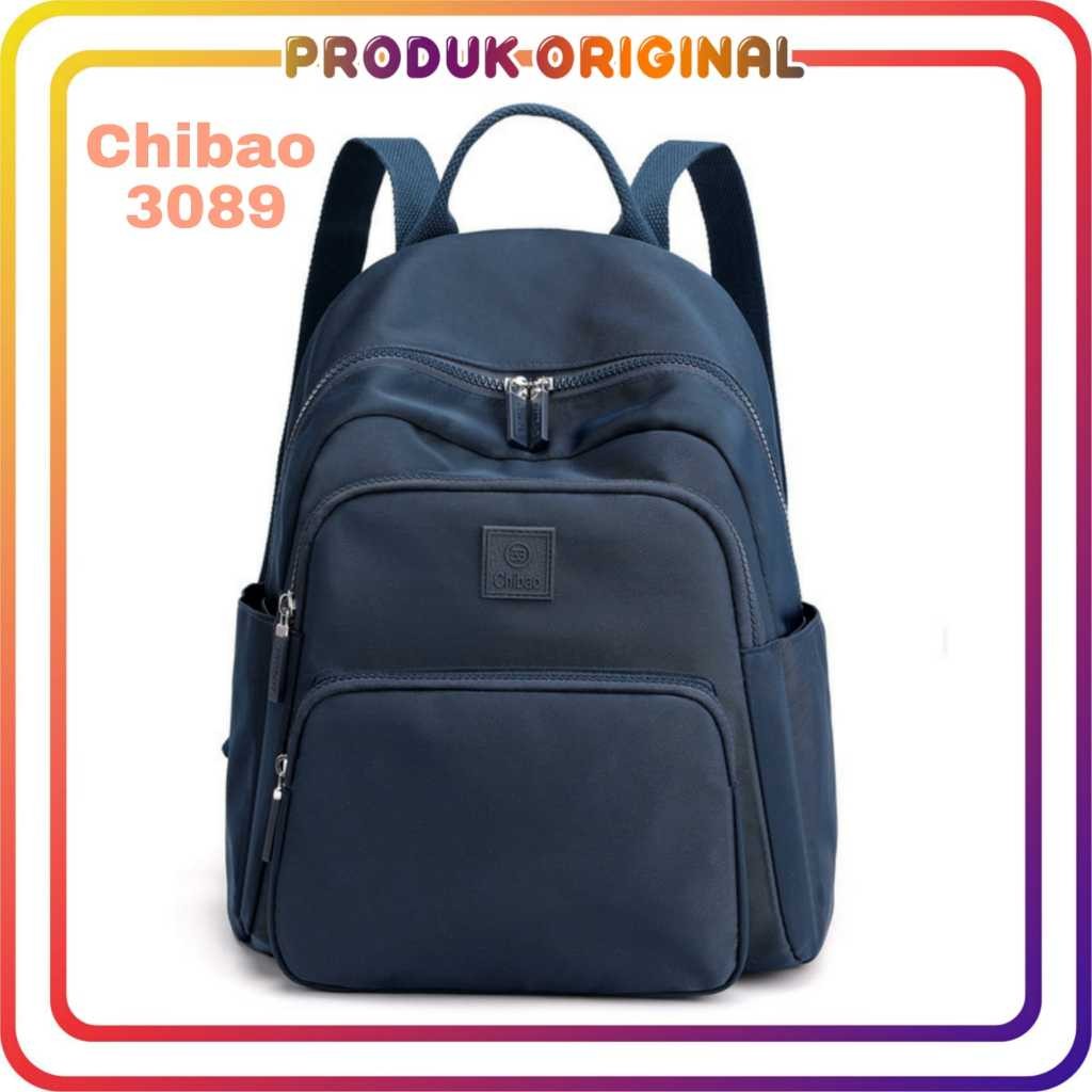 Chibao - Tas ransel wanita chibao 3089 nilon waterproof tas ransel wanita original