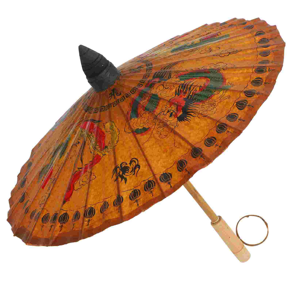 

Hand painted Oil paper Umbrella Decorative Handmade Oiled Paper Umbrella Crafts for Bar Store Tearoom Interior