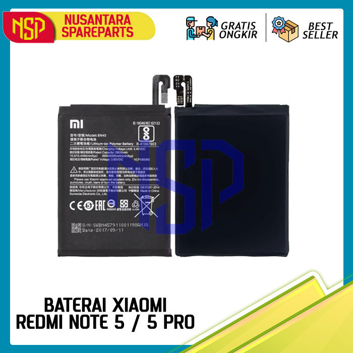 BATERAI XIAOMI REDMI NOTE 5 / 5 PRO