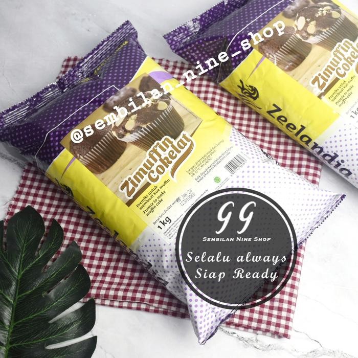 

PROMO! ZIMUFFIN CHOCOLATE 1 KG Tepung Premix Muffin Cake Cokelat Zeelandia Kue Mafin Premiks Zi Muffin Coklat - Spesifikasi