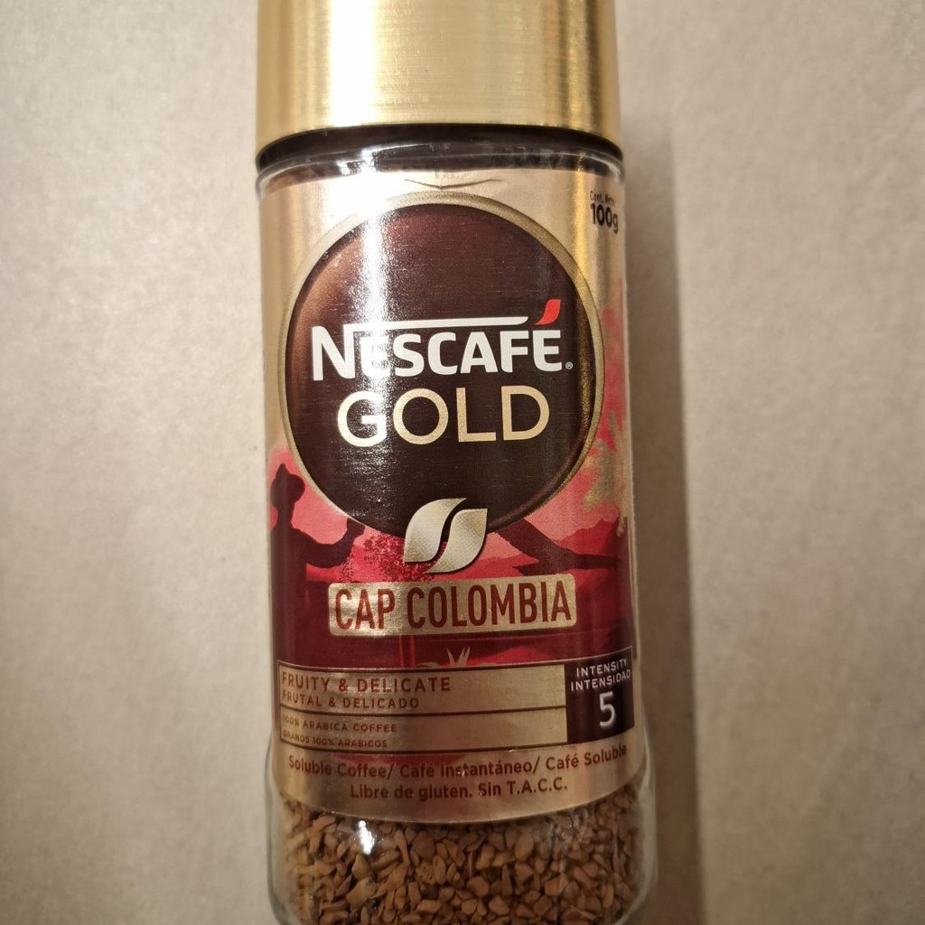 

[Limited] Nescafe Gold Kopi Import Coffee Cap Colombia Jar 100gr