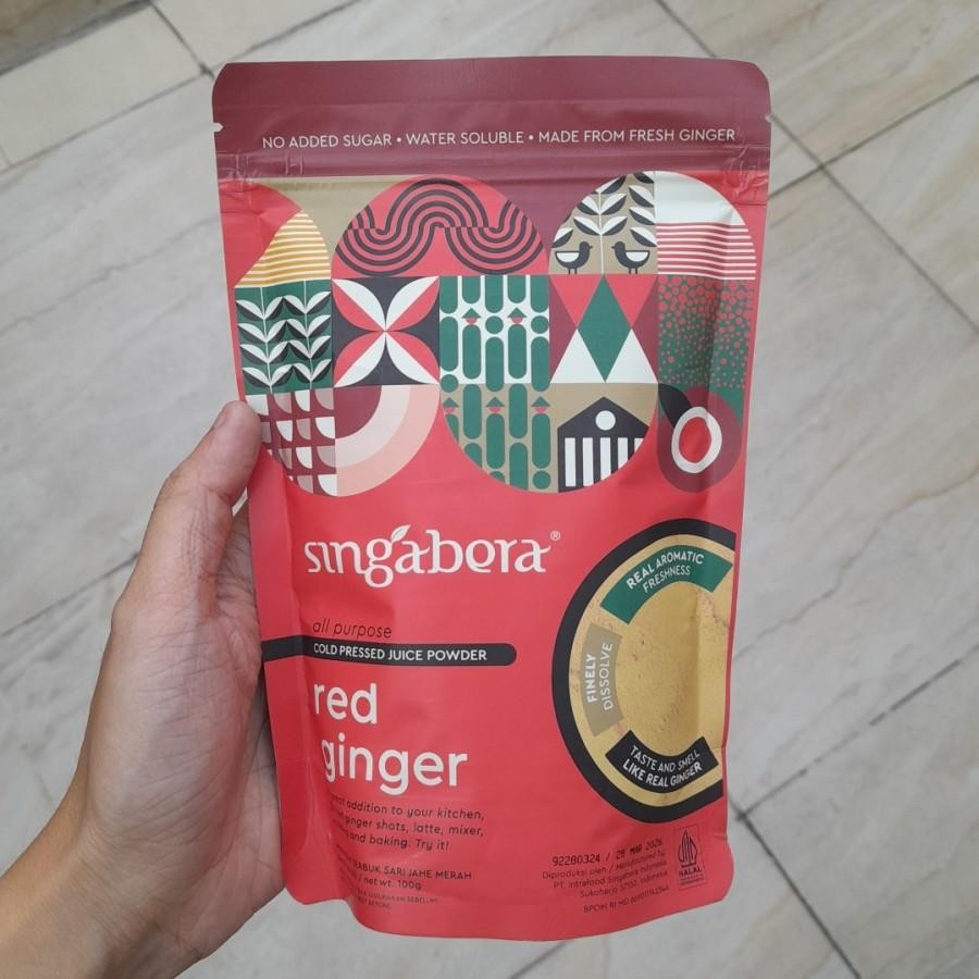

Singabera Red Ginger Minuman Serbuk Sari Jahe Merah 100gr