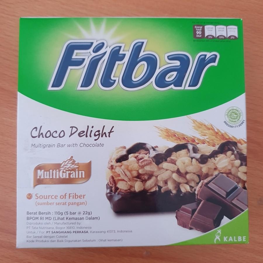 

Fitbar Multigrain Snack Diet 125gr ( 5 Bar ) Rasa Choco / Fruits / Tiramisu / Cheese Delight