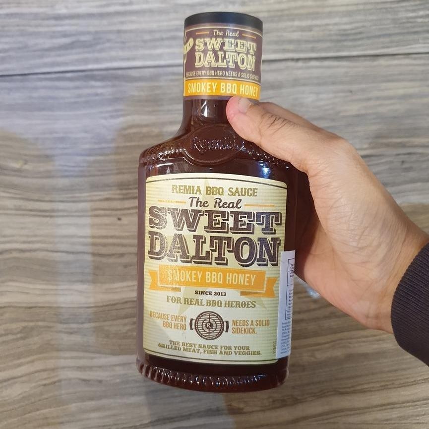 

Remi BBQ Sauce The Real Sweet Dalton Smokey BBQ Honey Saus Barbeque Import 450ml
