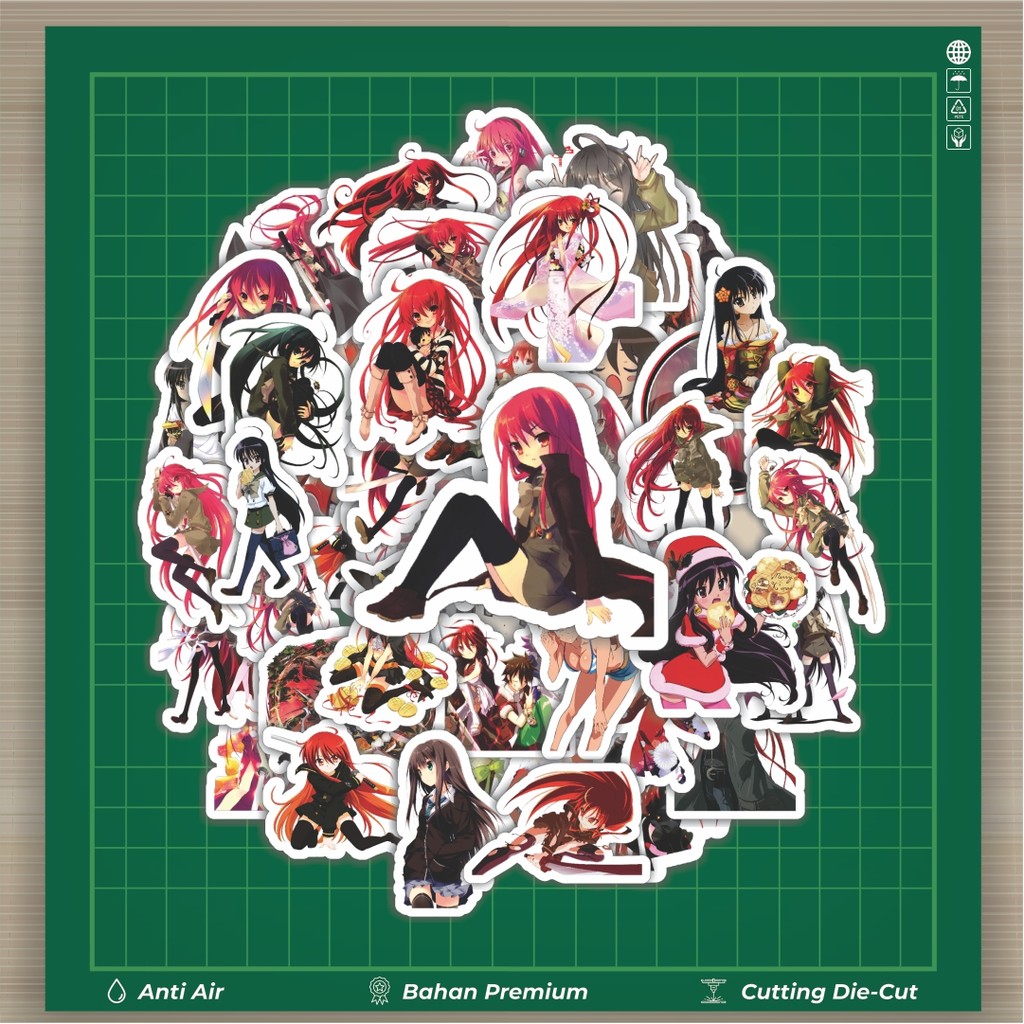 

HOT 50 PCS STIKER Stiker Anime Series Shakugan No Shana Stiker Fashion Cars Decal Dingin Kartu Album Custom Vinyl Anti Air- Sticker Aesthetic Buku Journal Koper Casing HP Tablet Laptop Helm Motor Botol Minum