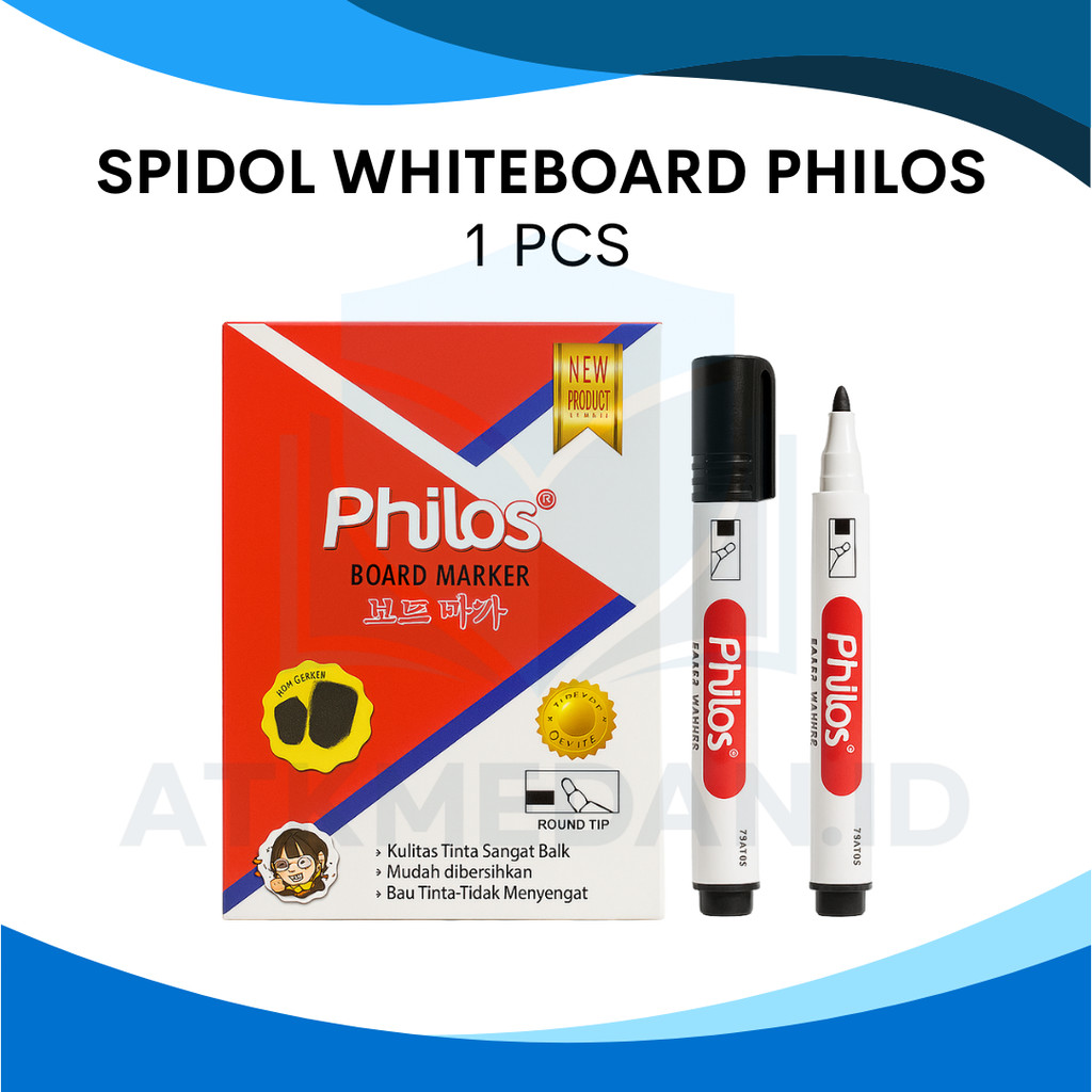 

SPIDOL PERMANENT MERK PHILOS PREMIUM SANGAT BAGUS