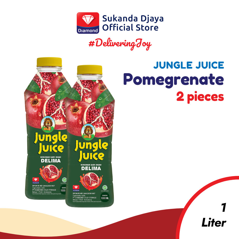 

Jungle Juice Pomegranate 1 L - Twin Pack