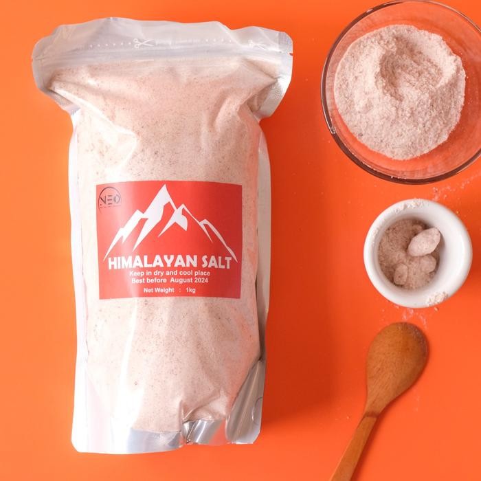 

Garam Himalaya 1 Kg / Pink Himalayan Salt / Garam Himalaya 1Kg Natural - 1 kg