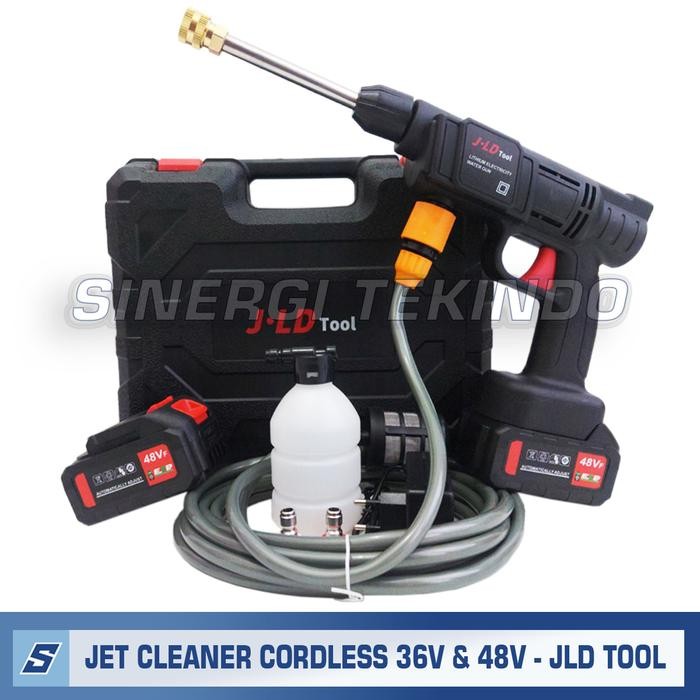 Mesin Steam Baterai Cuci Motor Mobil AC - JLD Jet Cleaner Cordless