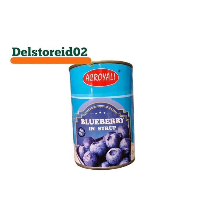 

Acroyali blueberry in syrup 415gr
