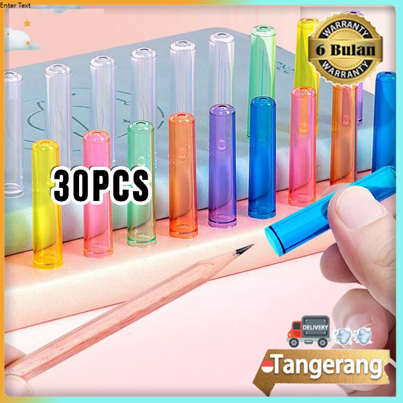 

30pcs Tutup Pensil / Pencil Cap / Penutup Tutup Pensil / Pencil Cap Tutup Pensil