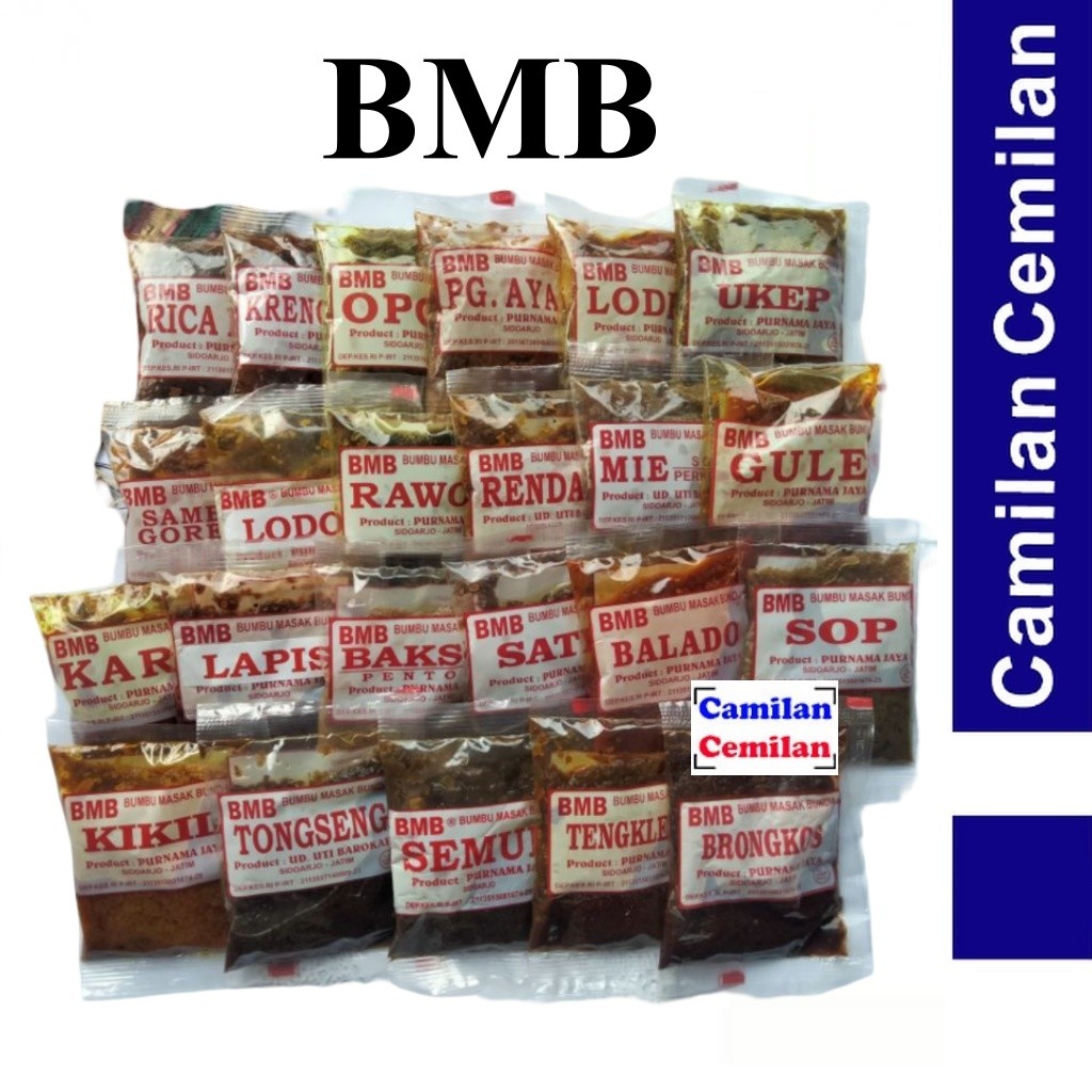 

BMB Bumbu Masak Bunda Rival BMM Soto Rawon Lodeh Instan