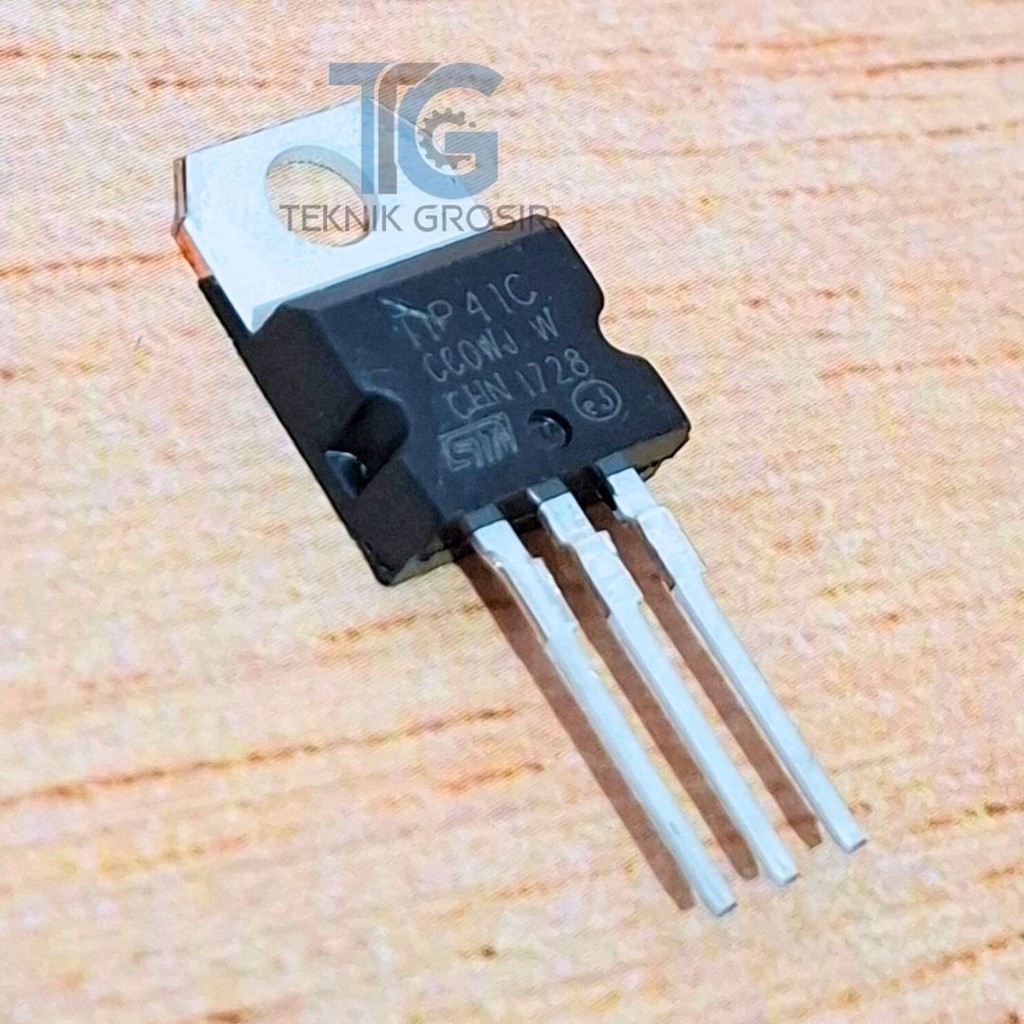 Transistor TIP41 / TIP41C – NPN TO-220 Cocok Untuk Power Audio