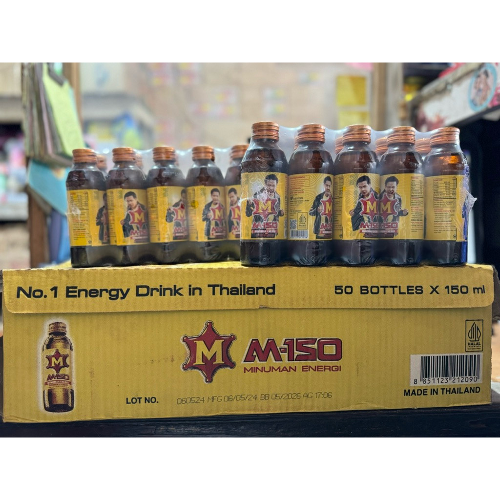 

M 150 Minuman Energi 150ml @ 50 botol / 1 dus