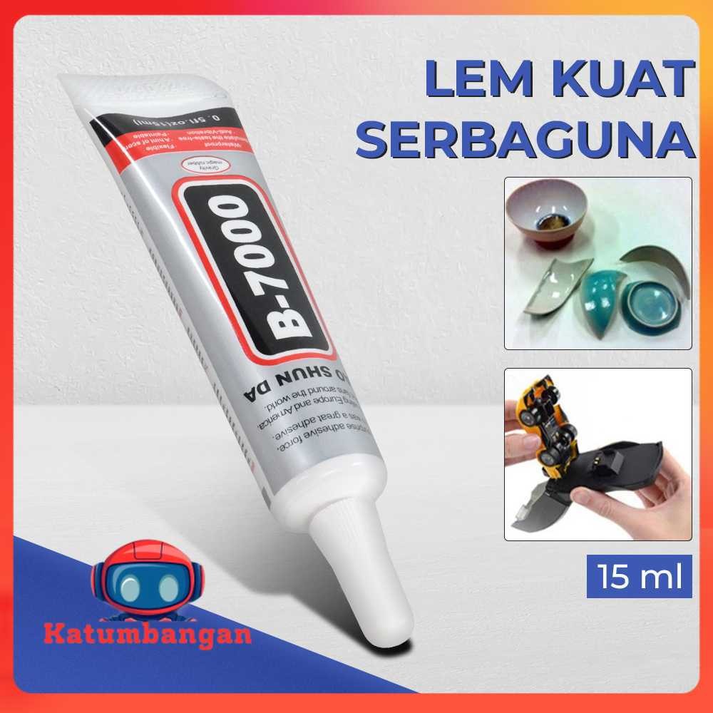 

BAO SHUN DA Lem Kuat Serbaguna Power Glue Strong Adhesive 15ml - B-7000