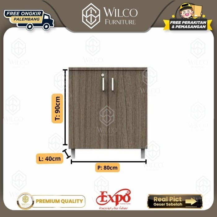 Meja TV Expo Minimalis MCB 9001 / Lemari Cabinet Expo / Rak Buku Kecil