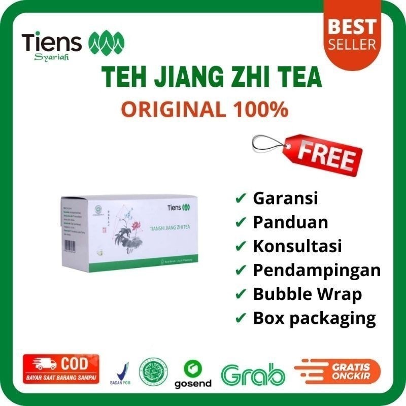 

⭐⭐⭐⭐⭐《COD》 TIANSHI JIANG ZHI TEA 1BOX ISI 40BAG TEH HIJAU HERBAL UNTUK MEMBANTU MENGURANGI